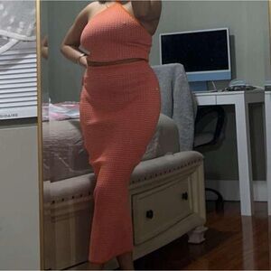 Two Piece Vacation Skirt Set